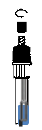 Unscrew the transparent cap